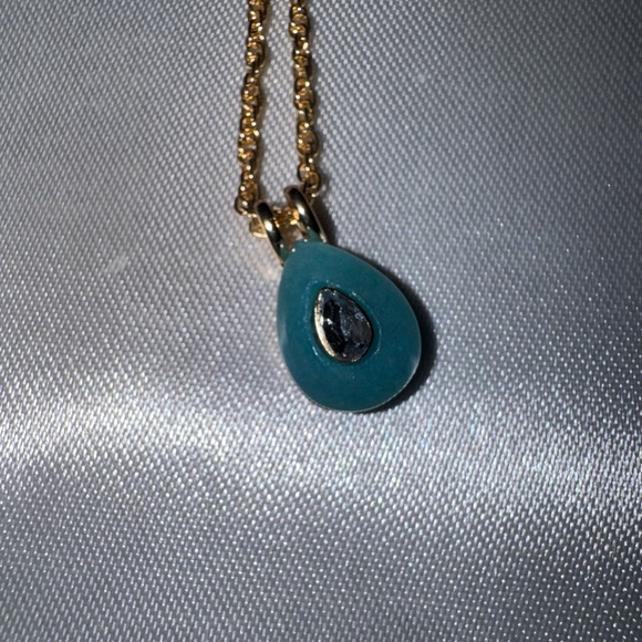 Baublebar Aqua necklace March birthstone - Picture 1 of 6